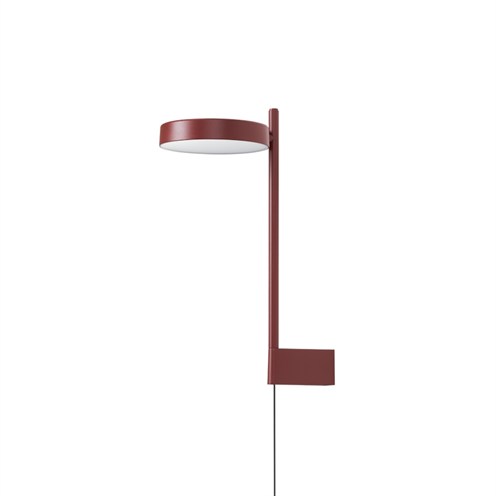 Wästberg+PASTILLE BRACKET W242BR2 LED 7,4W 472lm 2700K CRI>98, hämardatav, seinavalgusti, pistikuga, oksiidpunane