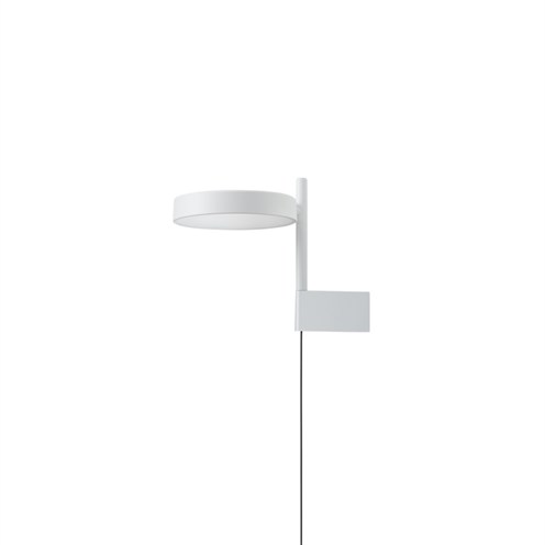 Wästberg+PASTILLE BRACKET W242BR1 LED 7,4W 472lm 2700K CRI>98, hämardatav, seinavalgusti, pistikuga, valge