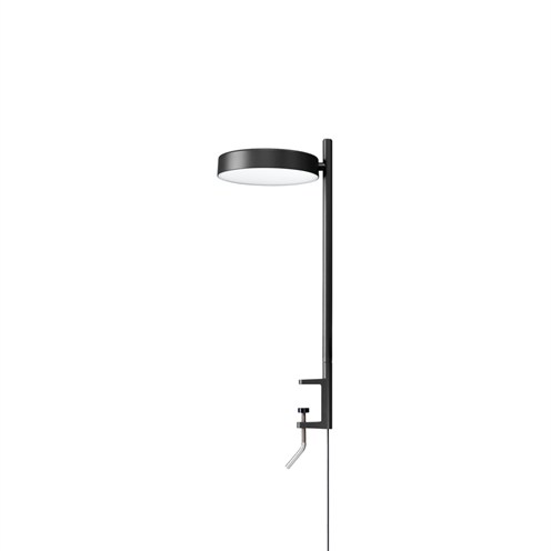 Wästberg+PASTILLE CLAMP W242CL2 LED 7,4W 472lm 2700K CRI>98, hämardatav, klambriga lauavalgusti, must
