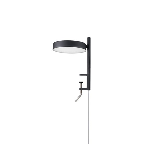 Wästberg+PASTILLE CLAMP W242CL1 LED 7,4W 472lm 2700K CRI>98, hämardatav, klambriga lauavalgusti, must