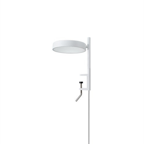 Wästberg+PASTILLE CLAMP W242CL1 LED 7,4W 472lm 2700K CRI>98, hämardatav, klambriga lauavalgusti, valge