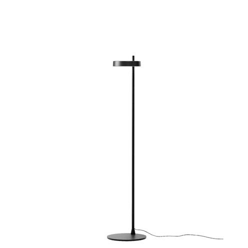 Wästberg+PASTILLE FLOOR W242F2 LED 7,4W 472lm 2700K CRI>98, hämardatav, põrandavalgusti, must