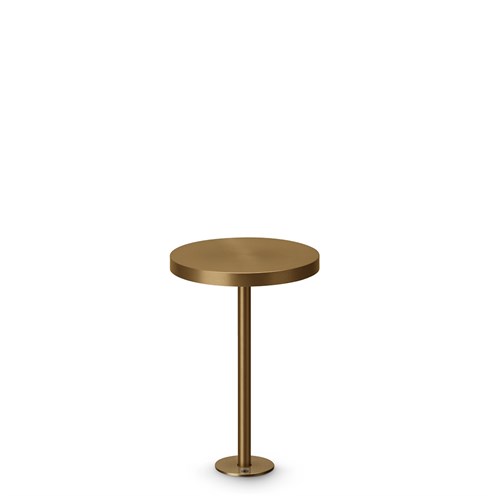 Lombardo+Pik 160 H 250 LED 9W 780lm 3000K, IP65, välisvalgusti, anodeeritud pruun, liiteseadmeta