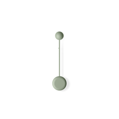 Vibia+Pin LED 4,48W 192lm 2700K CRI>90 IP20 seinavalgusti, ON/OFF, roheline