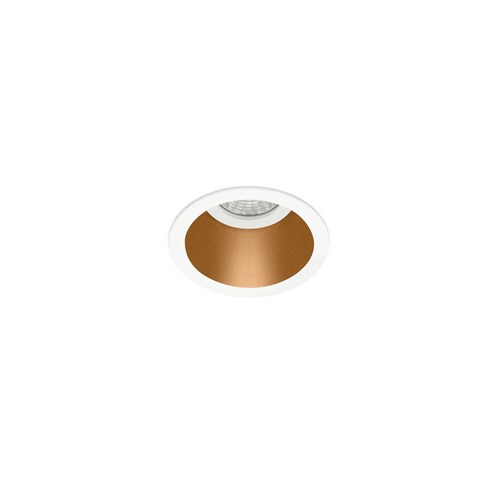 Lombardo+Pop 60 T LED 7W 800lm 500mA 2700K CRI>90 45°, IP65, süvisvalgusti, valge/kuldne, liiteseadmeta