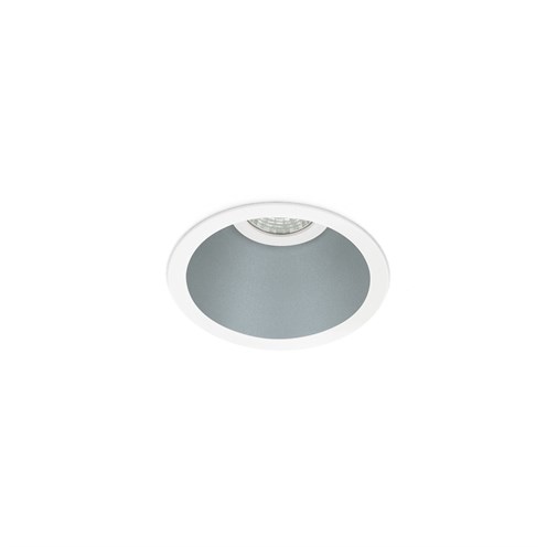 Lombardo+Pop 80 T LED 7W 820lm 500mA 2700K CRI>90 45°, IP65, süvisvalgusti, valge/hõbedane, liiteseadmeta