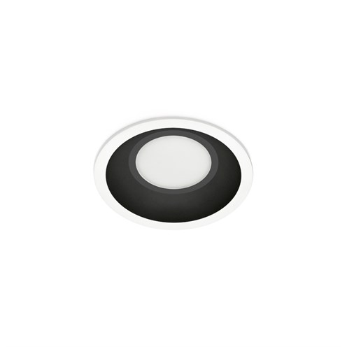 Lombardo+Pop Flat 150 LED 14W 1250lm 700mA 2700K, IP65, süvisvalgusti, valge/must, liiteseadmeta