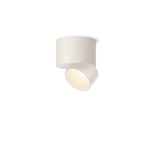 Vibia+Pro Surface Ø7 LED 10,4W 1098lm 2700K CRI>90 34°, hämardatav Push/DALI, laevalgusti, valge (NCS S 0502-Y50R)