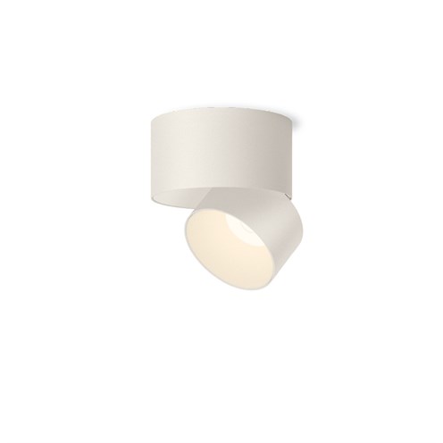 Vibia+Pro Surface Ø9 LED 17,1W 1961lm 2700K CRI>90 35°, hämardatav Push/DALI, laevalgusti, valge (NCS S 0502-Y50R)