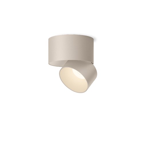Vibia+Pro Surface Ø9 LED 17,1W 1961lm 2700K CRI>90 35°, hämardatav Push/DALI, laevalgusti, beež (NCS S 2005-Y50R)