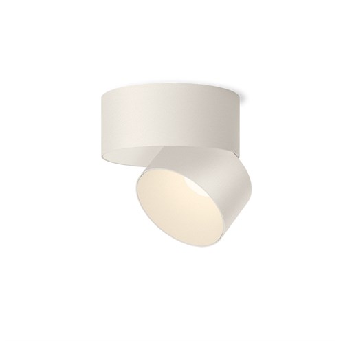 Vibia+Pro Surface Ø12 LED 24,8W 2676lm 2700K CRI>90 35°, hämardatav Push/DALI, laevalgusti, valge (NCS S 0502-Y50R)