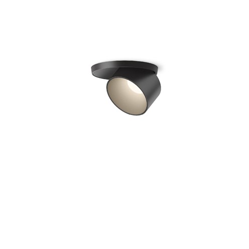 Vibia+Pro Trim Ø7 LED 10,4W 1098lm 2700K CRI>90 34°, hämardatav Push/DALI, süvisvalgusti, must (NCS S 8500-N)