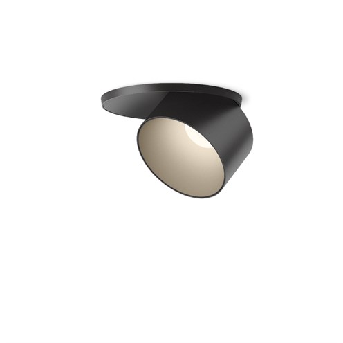 Vibia+Pro Trim Ø12 LED 24,8W 2676lm 2700K CRI>90 35°, hämardatav Push/DALI, süvisvalgusti, must (NCS S 8500-N)