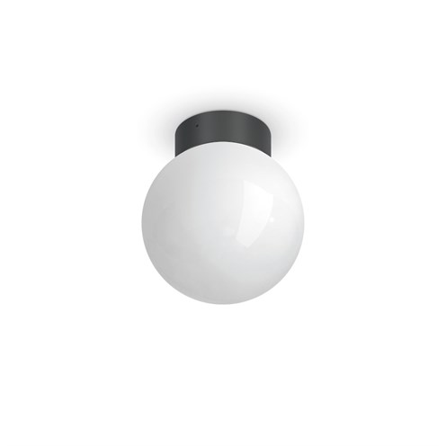 Lombardo+Punto LED 7W E14 580lm 2700K, IP65, välisvalgusti, tumehall, opaalklaas