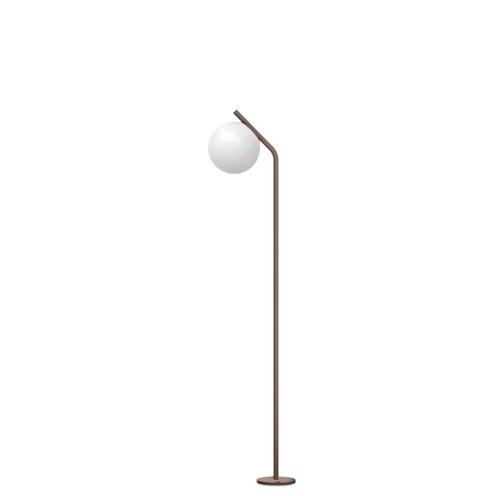 Lombardo+Punto Stelo LED 7W E14 580lm 2700K, IP65, välisvalgusti, pronks, opaalklaas
