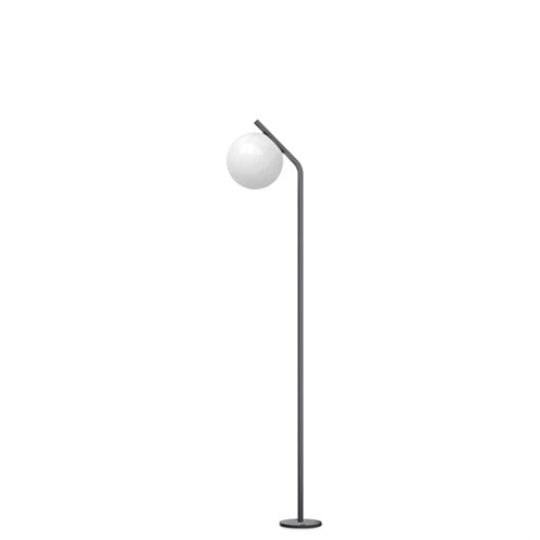 Lombardo+Punto Stelo LED 7W E14 580lm 2700K, IP65, välisvalgusti, tumehall, opaalklaas