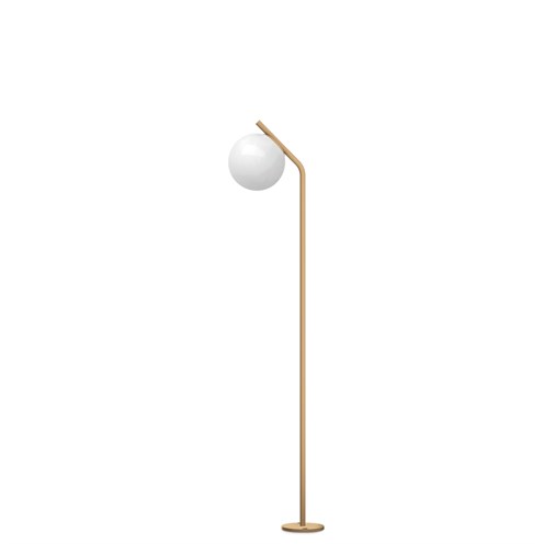 Lombardo+Punto Stelo LED 7W E14 580lm 2700K, IP65, välisvalgusti, messing, opaalklaas