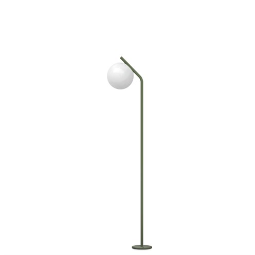 Lombardo+Punto Stelo LED 7W E14 580lm 2700K, IP65, välisvalgusti, roheline, opaalklaas