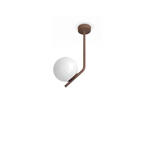 Lombardo+Punto Tige 500 LED 7W E14 580lm 2700K, IP65, välisvalgusti, corten, opaalklaas