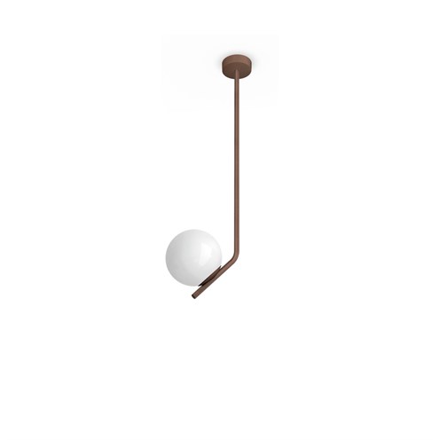 Lombardo+Punto Tige 800 LED 7W E14 580lm 2700K, IP65, välisvalgusti, corten, opaalklaas