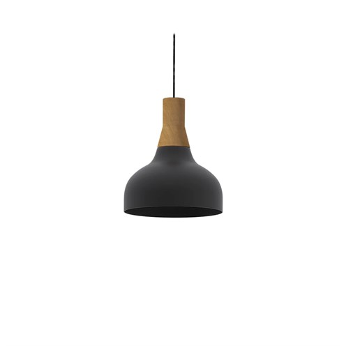 Robin+Reiko Cone Pendant E27, rippvalgusti, matt must