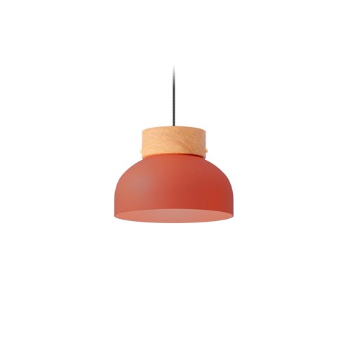 Robin+Reiko Pendant Flat E27, rippvalgusti, terrakota