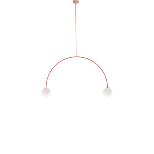 Robin+Riga Pendant 80 2xG9, rippvalgusti, korall