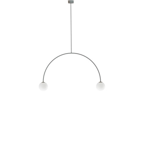 Robin+Riga Pendant 80 2xG9, rippvalgusti, oliiviroheline