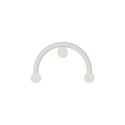 Robin+Rigoberta Wall Indirect Curved LED 12,4W 1840lm 2700K, seinavalgusti, matt valge