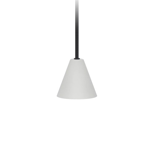 Robin+Rimini Pendant LED 8,5W 980lm 2700K CRI>90 45°, rippvalgusti, matt valge