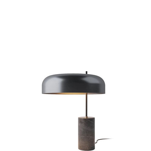Robin+Romina Table E27, lauavalgusti, matt must, must marmor