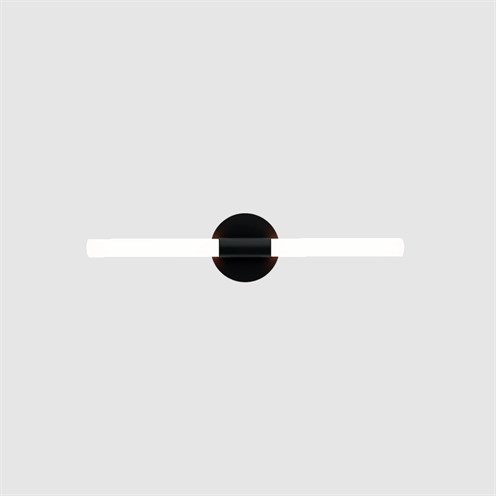 Robin+Roos LED 12W 700lm 3000K CRI>90, seinavalgusti, matt must