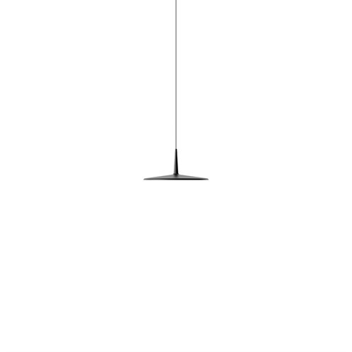 Vibia+Skan Ø30 LED 9,3W 1041lm 2700K CRI>90, hämardatav DALI, rippvalgusti, must (NCS S 8500-N)