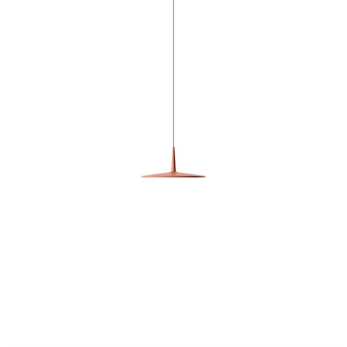Vibia+Skan Ø30 LED 9,3W 1041lm 2700K CRI>90, hämardatav DALI, rippvalgusti, terra punane (NCS S 4040-Y70R)