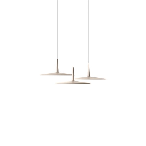 Vibia+Skan 3 × LED 9,3W 3123lm 2700K IP20 rippvalgusti, hämardatav 1-10V PUSH, beez
