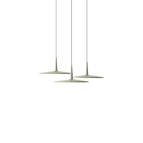 Vibia+Skan LED 3x9,3W 3123lm 2700K CRI>90, hämardatav Push/1-10V, rippvalgusti, roheline (NCS S 4005-G80Y)