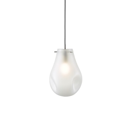 Bomma+Soap Large 6.5W E27 600lm 2700K CRI>90, hämardatav TRIAC, rippvalgusti, klaas matt, detailid harjatud hõbe