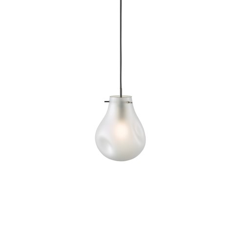 Bomma+Soap Small 6.5W E27 600lm 2700K CRI>90, hämardatav TRIAC, rippvalgusti, klaas matt, detailid harjatud hõbe