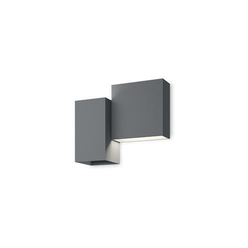 Vibia+Structural LED 2x6W 380lm 3000K CRI>90, hämardatav 1-10V, seinavalgusti, tumehall (NCS S 7000-N)