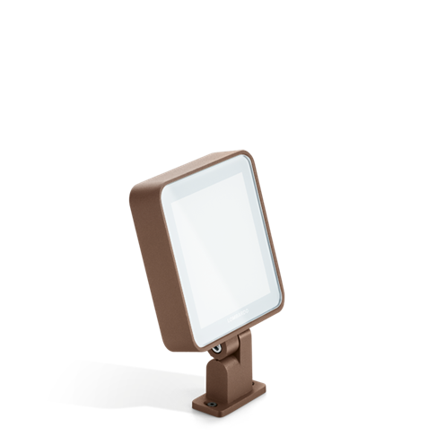 Lombardo+Tag 110 White LED 10W 473lm 3000K, IP66, suunatav välisvalgusti, corten