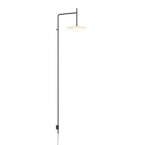 Vibia+Tempo LED 4W 302lm 2700K CRI>90, hämardatav PUSH, pistikuga, seinavalgusti, grafiit (ADAPTA RF 9913 WX)