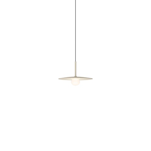 Vibia+Tempo Ø25 LED 4W 302lm 2700K CRI>90, hämardatav DALI, rippvalgusti, kreemjas (RAL 7044)