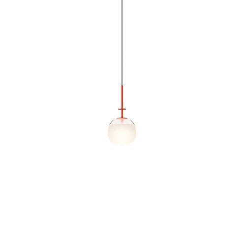Vibia+Tempo Ø13 LED 4W 292lm 2700K CRI>90, hämardatav DALI, rippvalgusti, terra punane (NCS S 4040-Y70R)