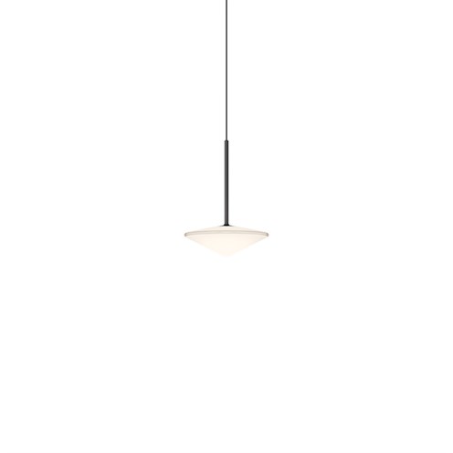 Vibia+Tempo Ø21 LED 4W 302lm 2700K CRI>90, hämardatav DALI, rippvalgusti, grafiit (ADAPTA RF 9913 WX)