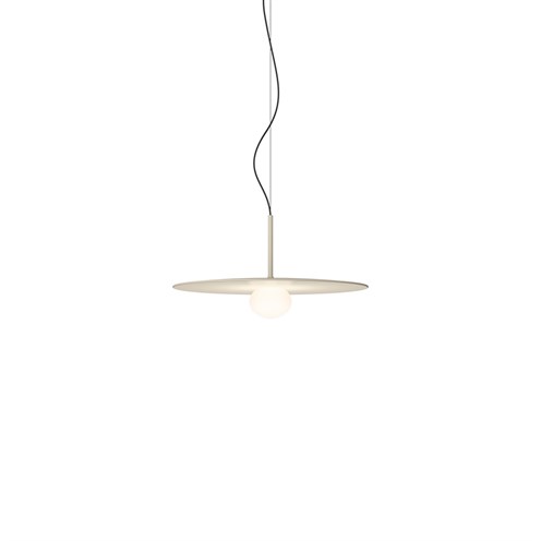 Vibia+Tempo Ø40 LED 4W 318lm 2700K CRI>90, hämardatav DALI, rippvalgusti, kreemjas (RAL 7044)