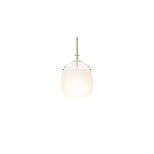 Vibia+Tempo Ø24 LED 4W 261lm 2700K CRI>90, hämardatav DALI, rippvalgusti, kreemjas (RAL 7044)