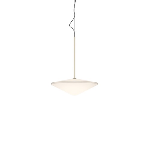 Vibia+Tempo Ø35 LED 4W 302lm 2700K CRI>90, hämardatav DALI, rippvalgusti, kreemjas (RAL 7044)