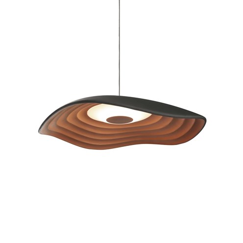 Bover+Valentina S/24 LED 7,5W 510lm 2700K CRI>90, hämardatav TRIAC, rippvalgusti, must/vask