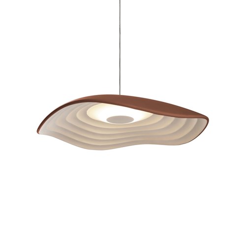 Bover+Valentina S/24 LED 7,5W 510lm 2700K CRI>90, hämardatav TRIAC, rippvalgusti, terrakota/valge