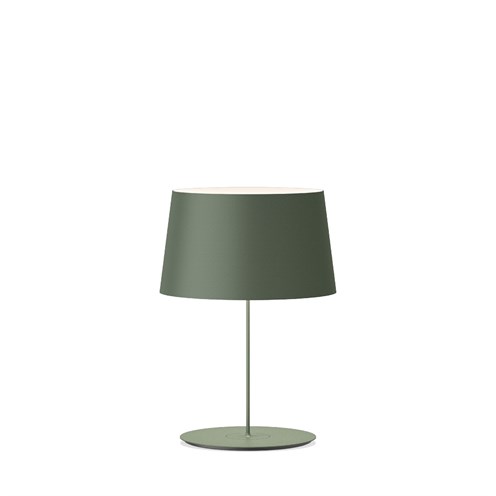 Vibia+Warm 3x max. 12W E27, lauavalgusti, roheline (NCS S 7010-G30Y)